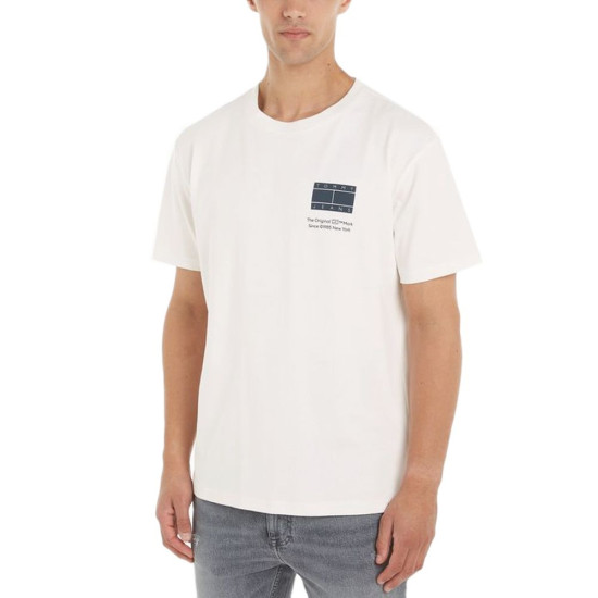 Tommy Hilfiger Ανδρική κοντομάνικη μπλούζα Regular Essential Flag Tee